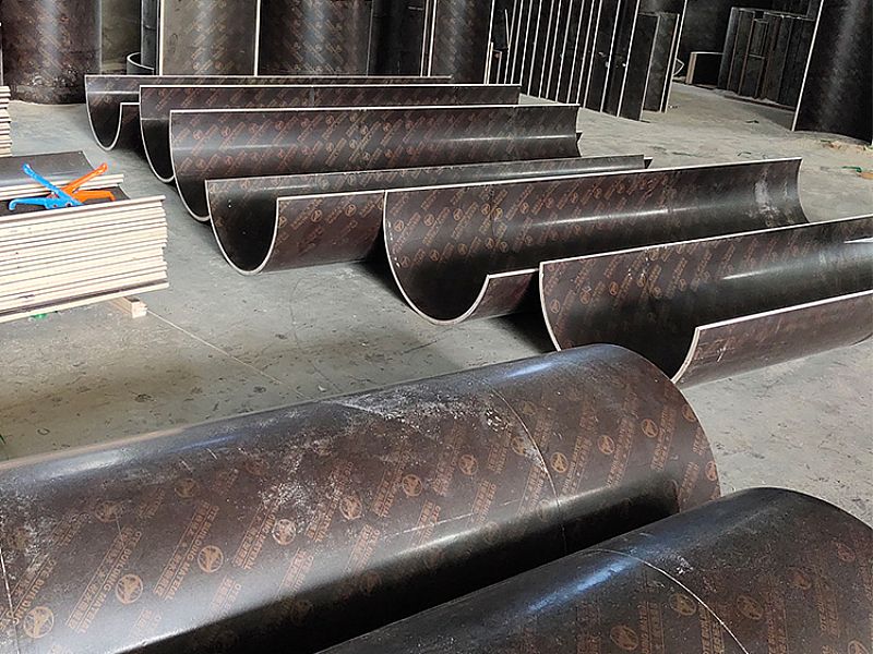 北京圓弧形模板_建筑弧形模板_北京木質(zhì)弧形模板_圓柱形建筑模板定制陽臺弧形