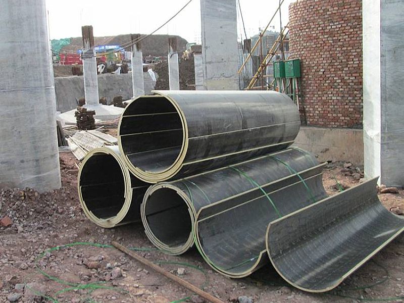 西寧寺廟圓柱模板廠家,圓柱子模板定制價格