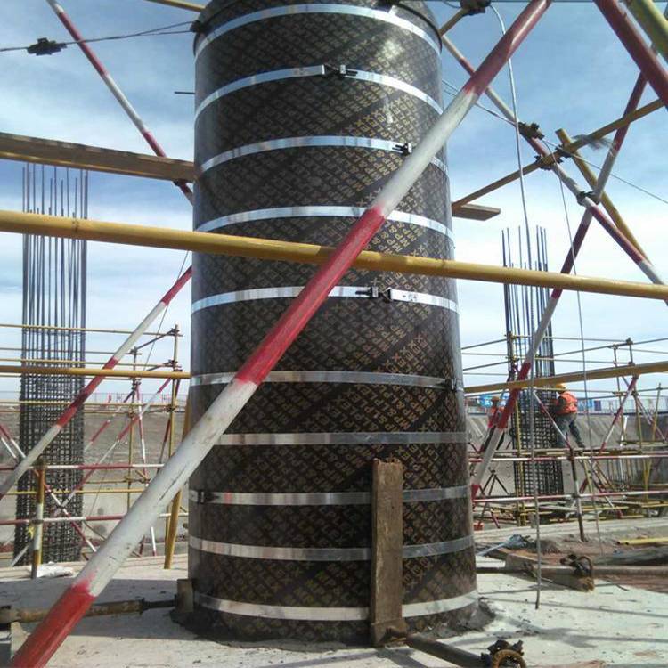 克拉瑪依市圓柱模板定做,圓柱子木模板,廠家電話